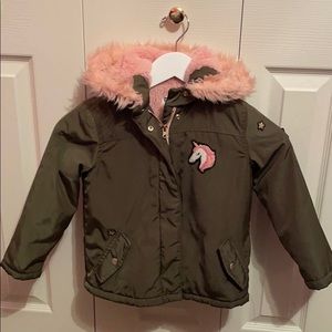 Epic Threads Olive Unicorn Coat